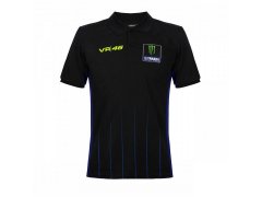 Valentino Rossi pánské polo tričko VR46 - Yamaha black 2019 - L